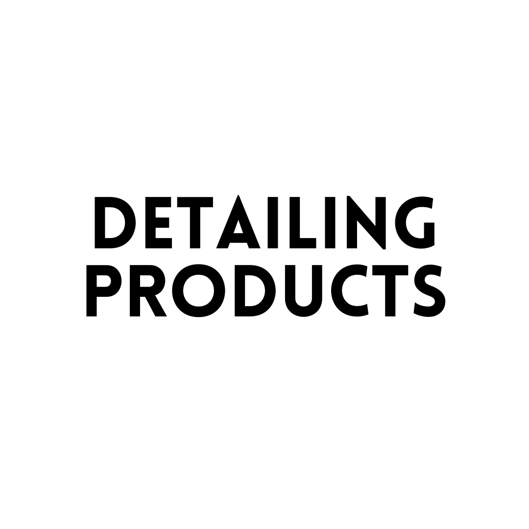 Car Care Products - Detailing Products