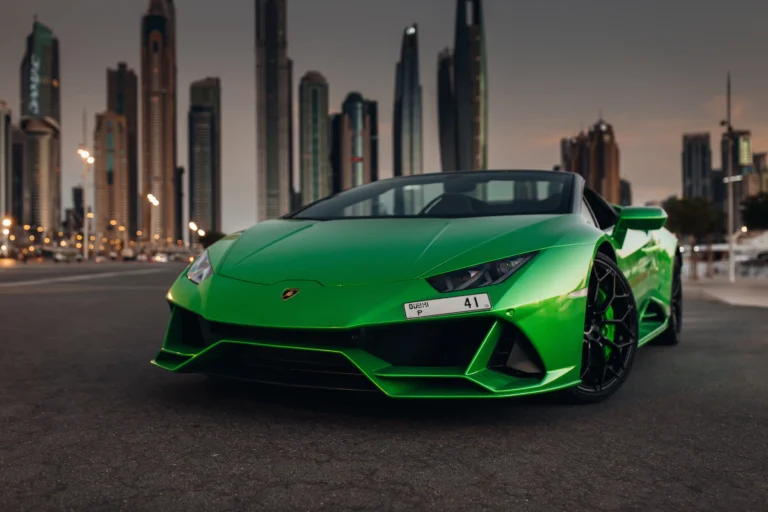 Super car in Dubai with Colored PPF