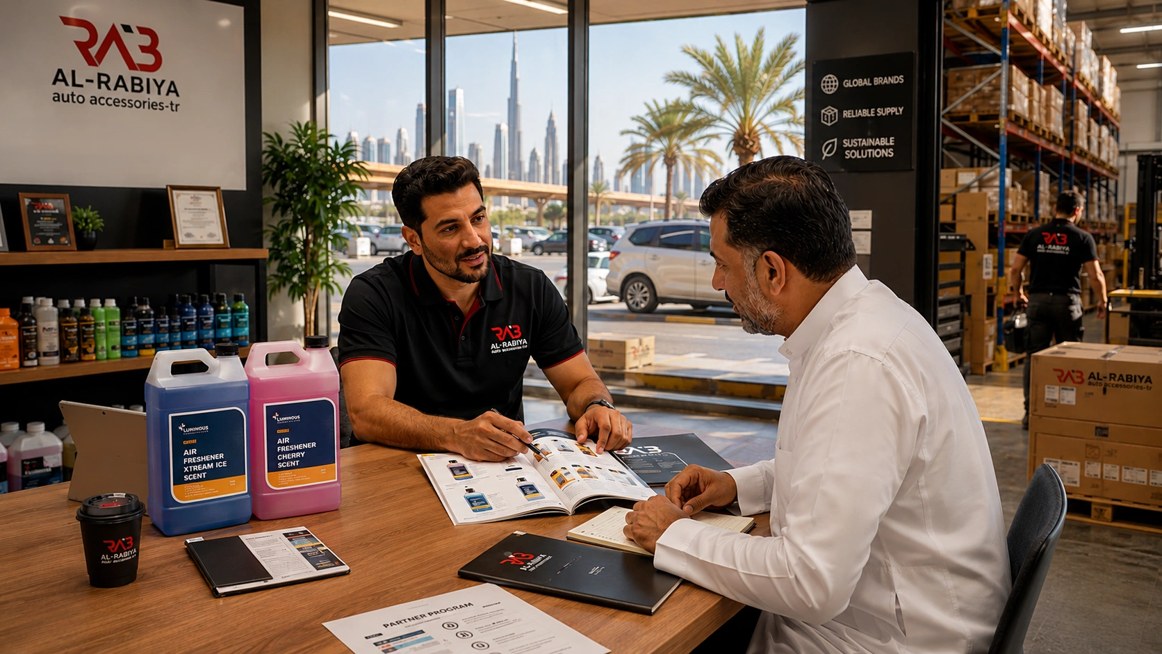 l-Rabiya is a trusted automotive aftermarket supplier helping professional detailing businesses